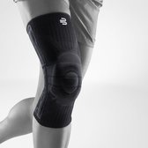 Bauerfeind Sports Knee Support, All-Zwart, XS - 1 Stuk
