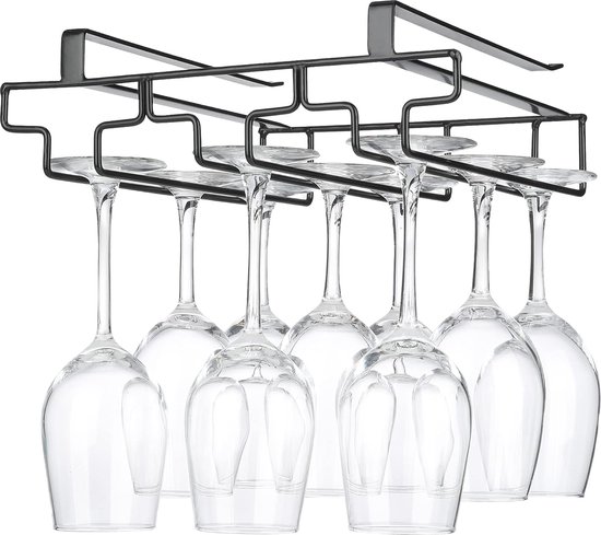 VERONLY Opbergdoos voor wijnglazen, bewegende houder, vouwbox met