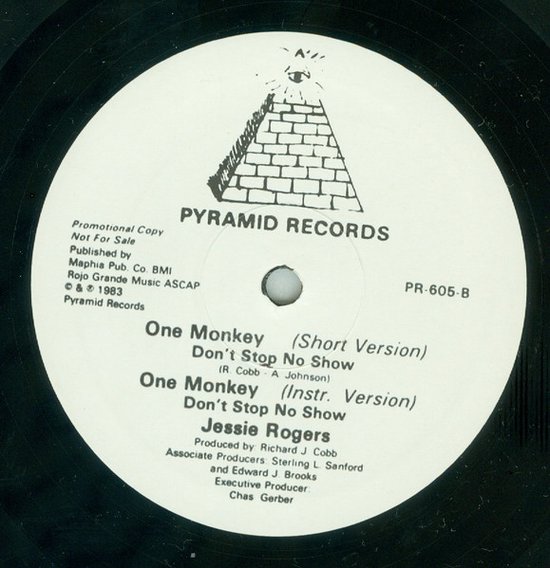 Jessie Rogers - One Monkey Don't Stop No Show - 12"reissue
