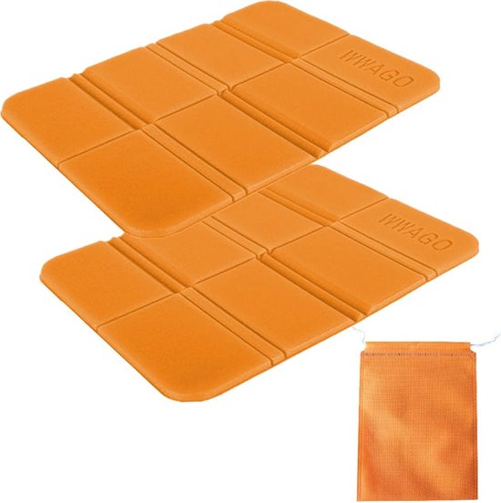 2 pièces Pliable Siège Coussin Siège Mat Coussin Thermique