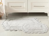 Tapis de bain English Home - 60x90-40x60 cm - Grijs