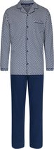 Pastunette Pyjama lange broek - 529 Blue - maat L (L) - Heren Volwassenen - 100% katoen- 23232-600-6-529-L