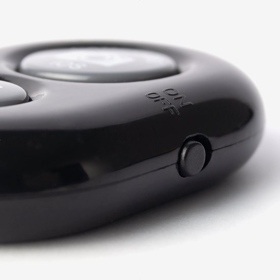 Bluetooth Remote Shutter Afstandsbediening voor Smartphone en Tablet, Android en iOS - QY