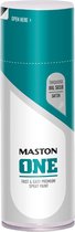 Maston ONE - Spuitlak - Zijdeglans - Turquoise (RAL 5018) - 400 ml