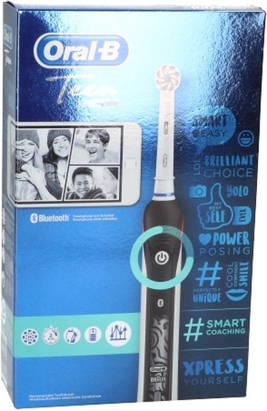 Oral-B Smartseries Teen - Elektrische Tandenborstel - 1 Handvat en 2 Opzetborstels - Oral B