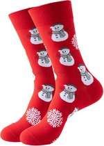Kerstsokken "Frosty the Snowman maat 41-47-Kerstmis-Kerst-sokken-mannen-gift-kado