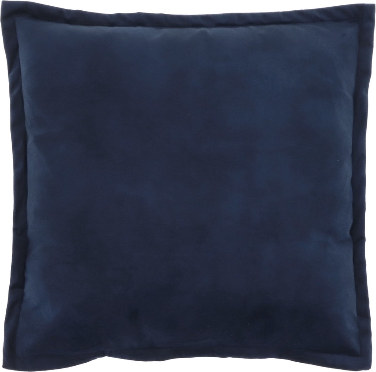Unique Living Sierkussen Basics - Polyester - Blauw - 45 x 45 x 0 cm (BxHxD)