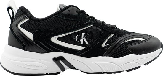 Calvin Klein Retro Tennis Su Mesh Sneakers Dames Zwart Maat 37 bol