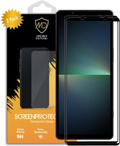 2-Pack Sony Xperia 5 V Screenprotectors - MobyDefend Gehard Glas Screensavers - Zwarte Randen - Glasplaatjes Geschikt Voor Sony Xperia 5 V