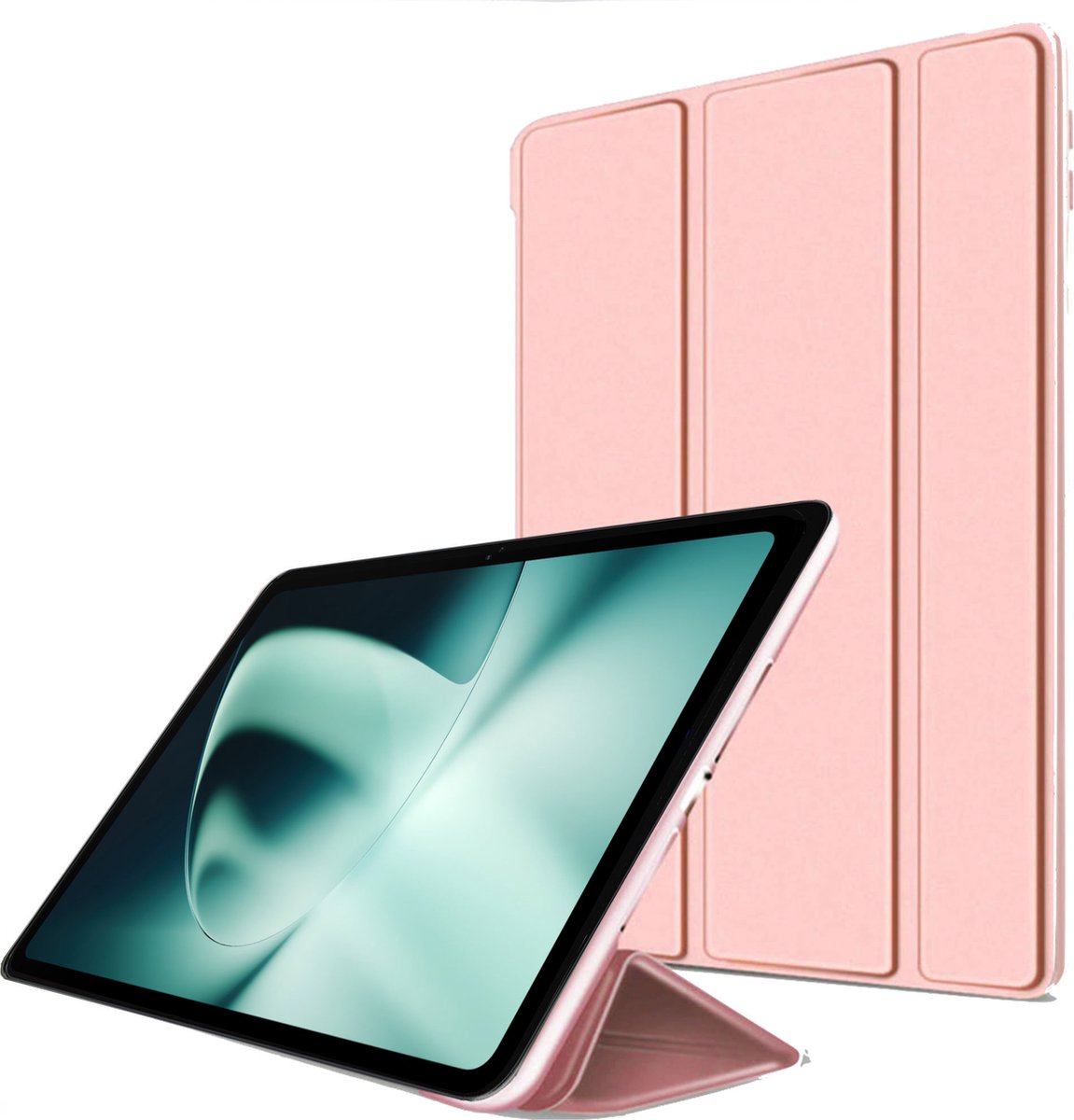 Geschikt voor OnePlus Pad Hoesje – Shock Proof Case – Cover Rosé