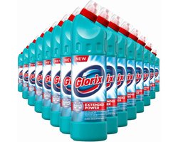 Glorix Bleek - Eucalyptus 750 ml - 15 Stuks - Voordeelverpakking