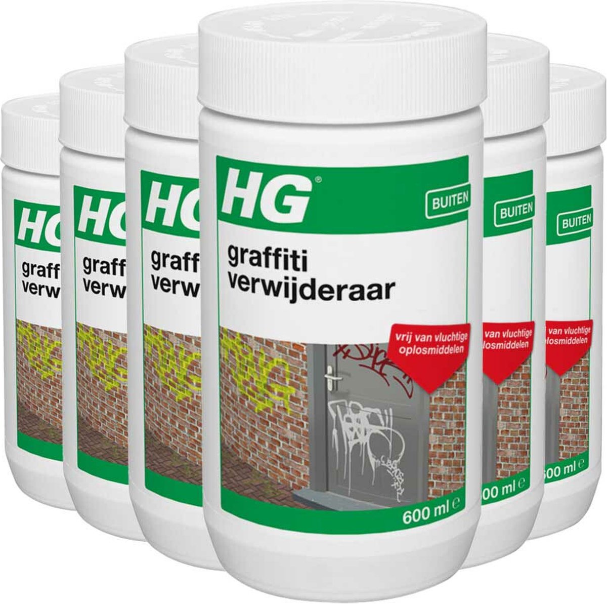 6x HG Graffitiremover 600 ml