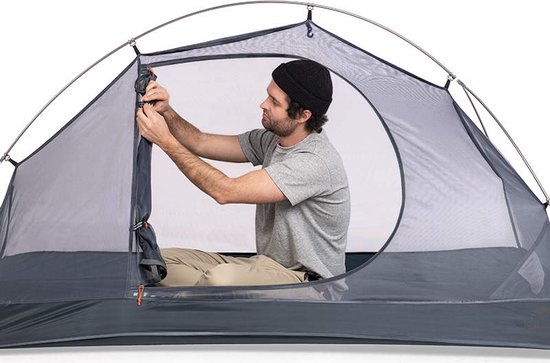 Naturehike® Spider 1-persoons tent - Lichtgewicht tent - 20D nylon - 4000MM - Trekkerstent en trekking tent - 1 persoons lichtgewicht - Naturehike