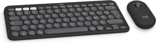 LOGITECH PEBBLE 2 COMBO MAC GRAPHITE AZERTY BE WIRLESS