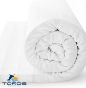 Toros Bedden Topdek - Matras - Topper Comfort Hr Exclusief Luxe XL 200x200 7 cm