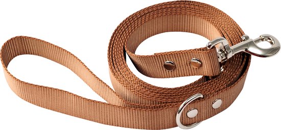 Sliplijn voor hondenriem met comfortabele handgreep, verstelbare halsband, dunne hondenriem, sterk, stevig, anti-trek, anti-verstikking, nylon trainingstouw voor outdoor, puppy, kleine, middelgrote