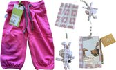 Setje - Billy Lilly - broek - babykleding - roze - meisjes + boxmobiel - roze 2