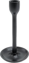 PTMD Kandelaar Joe - 10x10x20 cm - Aluminium - Zwart