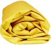 Sleepnight Hoeslaken - Katoen - (hoekhoogte 25 cm ) jaune - B 180 x L 200 cm - Lits-jumeaux - Geschikt voor Standaard Matras - 600190-B 180 x L 200 cm