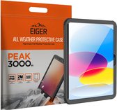 Eiger Peak 3000m iPad 10.9 (2022) Housse de protection complète Zwart
