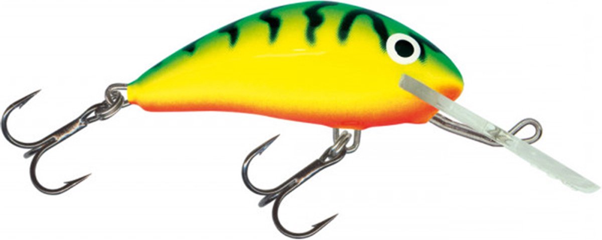 Salmo Hornet - 4 cm - zinkend - green tiger