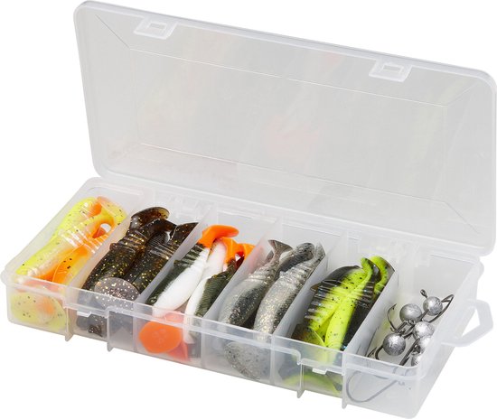 Kit Leurres Souples Savage Gear Cannibal Shad - Leurre de la pêche