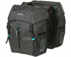 Basil Discovery Dubbele fietstas - Zwart - 18 Liter