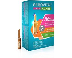 Gerovital - Anti-acne gezicht serum met Salicylzuur en Niacinamide - intensieve behandeling 10 ampullen x 2 ml - Stop Acne - voor Acne & puistjes