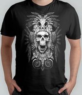 INDIAN SKULL - T Shirt - Indian - SkullArt - Gift - Cadeau - SkullLove - SkullCollection - SkullSculpture - SchedelKunst - SchedelLiefde - SchedelVerzameling - SchedelDecoratie