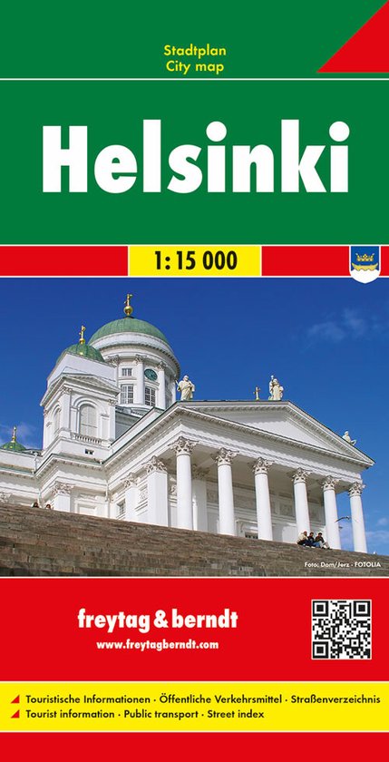 Stadskaart Helsinki, Finland