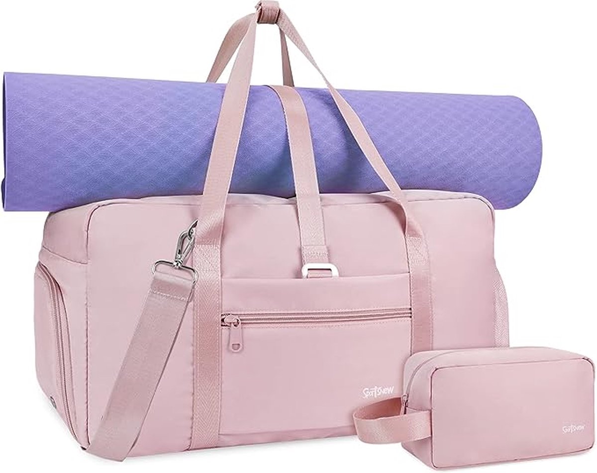 Sac de sport sport, sac de yoga pour femmes pour tapis de yoga, sac de  voyage de voyage, sac de transport, sac d'entraînement imperméable en tissu