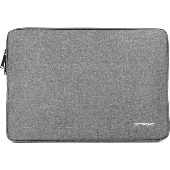 Housse pour ordinateur portable 14 pouces - Housse pour ordinateur portable adaptée au MacBook Pro 16 pouces - Housse pour tablette - avec pochette organiseur de câbles - Grijs foncé