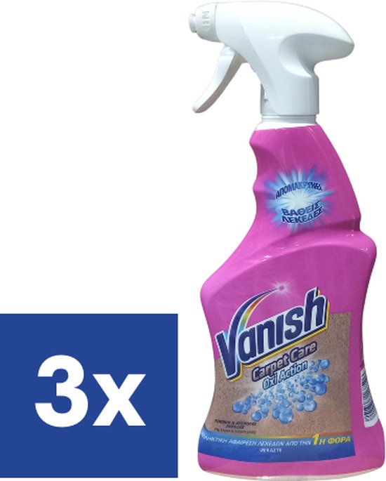 Soin tapis Vanish Oxi Action - 3 x 500 ml