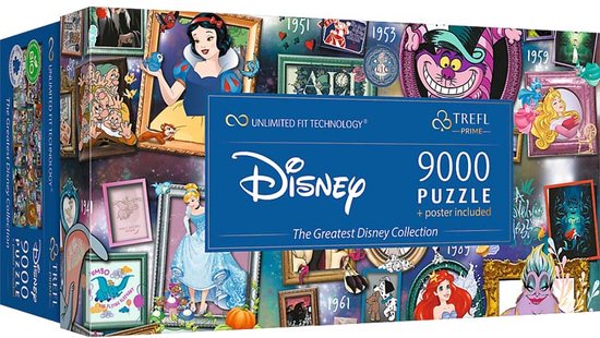 Trefl - Puzzles - "9000 UFT" - The Greatest Disney Collection / Disney_FSC Mix 70%