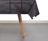 Raved Tafelzeil Vierkant Uitwasbaar  140 cm x  50 cm - Zwart - Waterafstotend