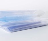 Raved transparant tafelzeil  140 cm x  220 cm - 0.15 mm - PVC - Afwasbaar