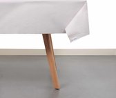 Raved Tafelzeil Streep  140 cm x  50 cm - Beige - PVC - Afwasbaar