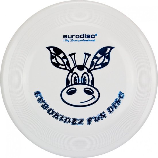 Eurodisc Frisbee Kidzz Giraffe Wit 110