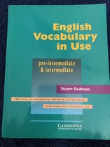 English Vocabulary in Use Pre-intermediate and Intermediate Edition with Answers