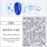 Prachtige nieuwe design NagelStickers/ 1 vel , 73 tips/ Manicure Nagel stickers / Nail stickers