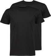 Jac Hensen 2 Pack T-shirt - Col Rond - Noir - 6XL Grandes Tailles