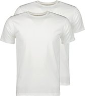 Jac Hensen 2 Pack T-shirt - Ronde Hals - Wit - L