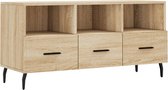 vidaXL-Tv-meubel-102x36x50-cm-bewerkt-hout-sonoma-eikenkleurig