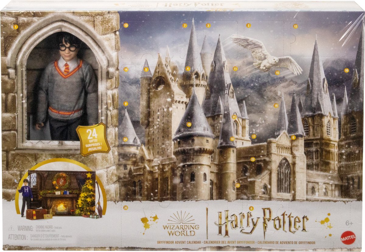 Harry Potter - Griffoendor - Adventskalender - Speelfigurenset – foto 3