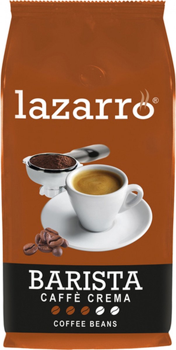 Lazarro - Barista Caffe Crema- 8 x 1 kg