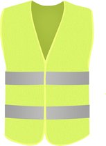 Reflecterend vestje groen geel Hoge Zichtbaarheid Volwassenen Veiligheidshesje Groen/geel, Volwassenen Vest Vest Met Reflecterende Strip