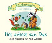 Lemniscaat Flapjesboek : L'orchestre de Das. karton 2+