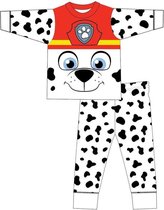 Paw Patrol pyjama - wit - Marshall pyama - maat 98