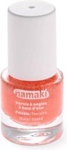 Vernis à ongles Kinder Namaki - Maquillage Kinder - Vernis à ongles pour enfants à base d'eau sans solvant, sans odeur et pelable - 7,5 ml - Coral 24