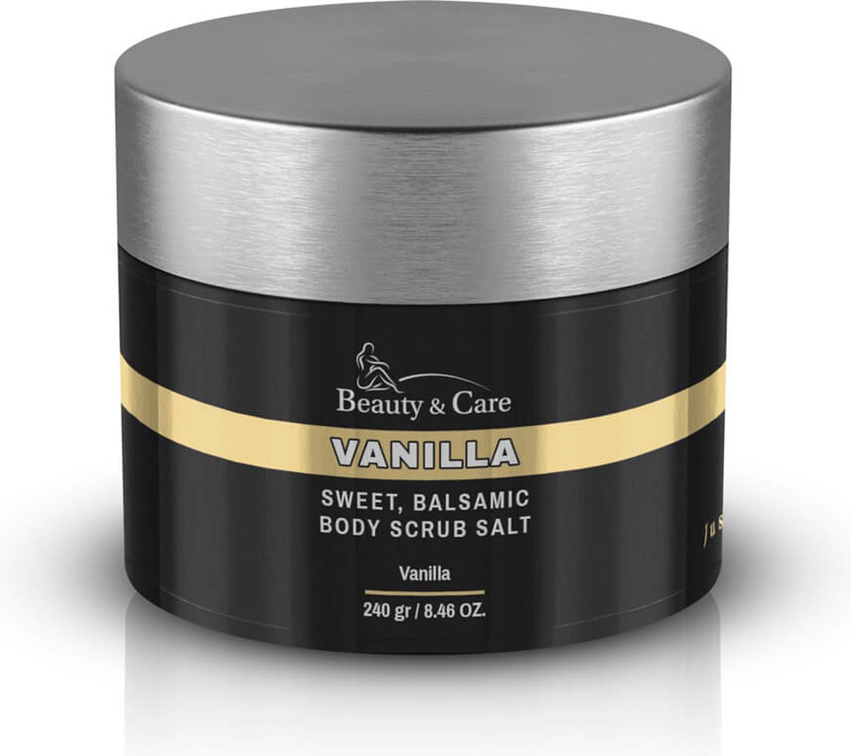 Beauty & Care - Vanilla Body Scrub Salt - 240 g. new